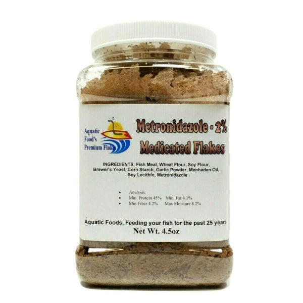 Metronidazole Medicated Fish Flakes